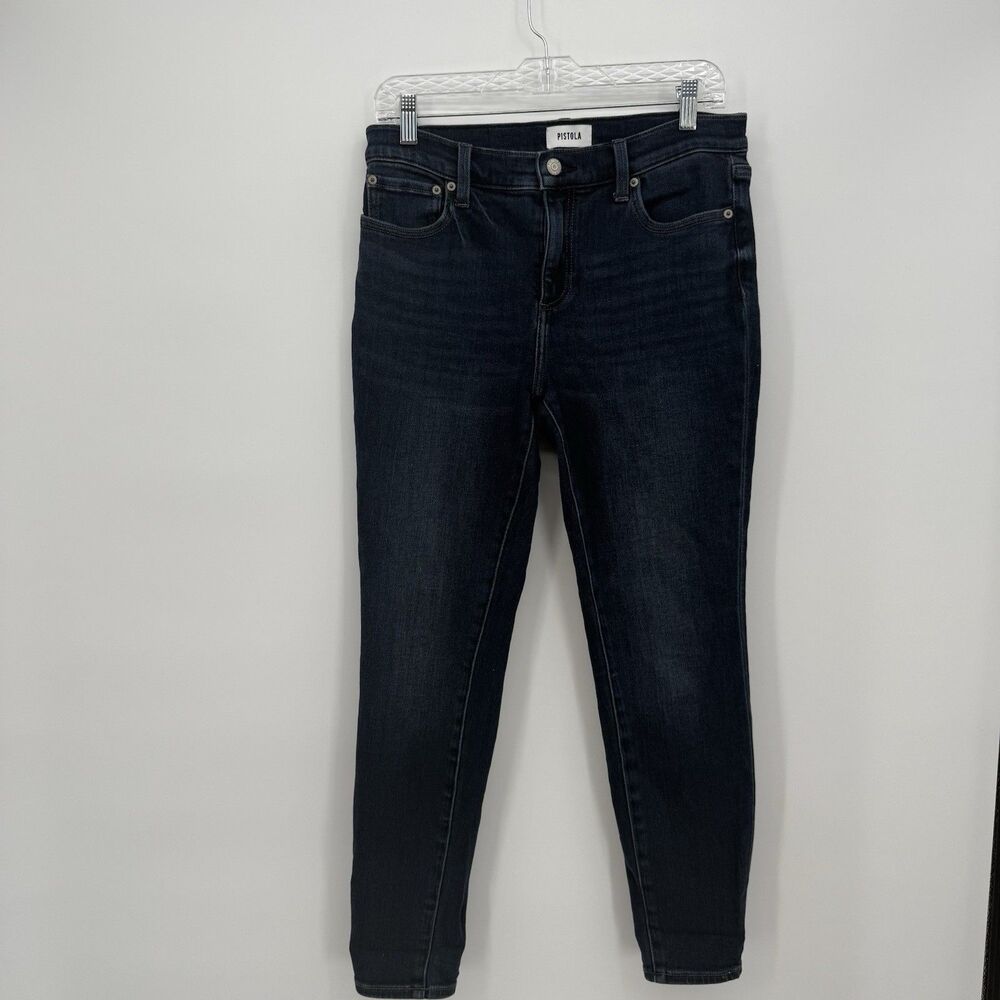 Pistola Dark Wash Skinny Ankle Jeans Size 29 Cotton Classic